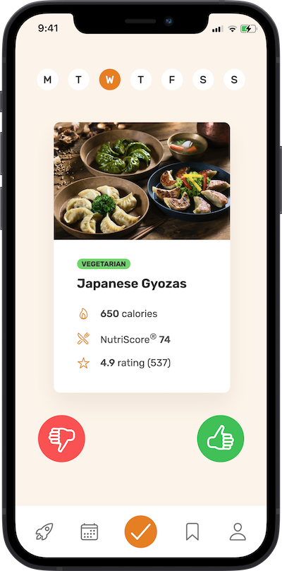 HDTFood mobile application