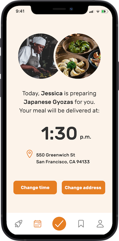 HDTFood mobile application